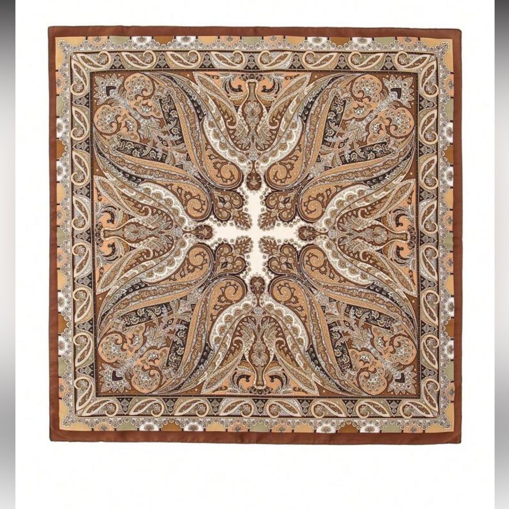 Paisley Print Scarf P102